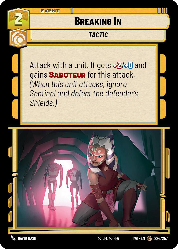 BREAKING IN - Unlimited Twilight of the Republic
