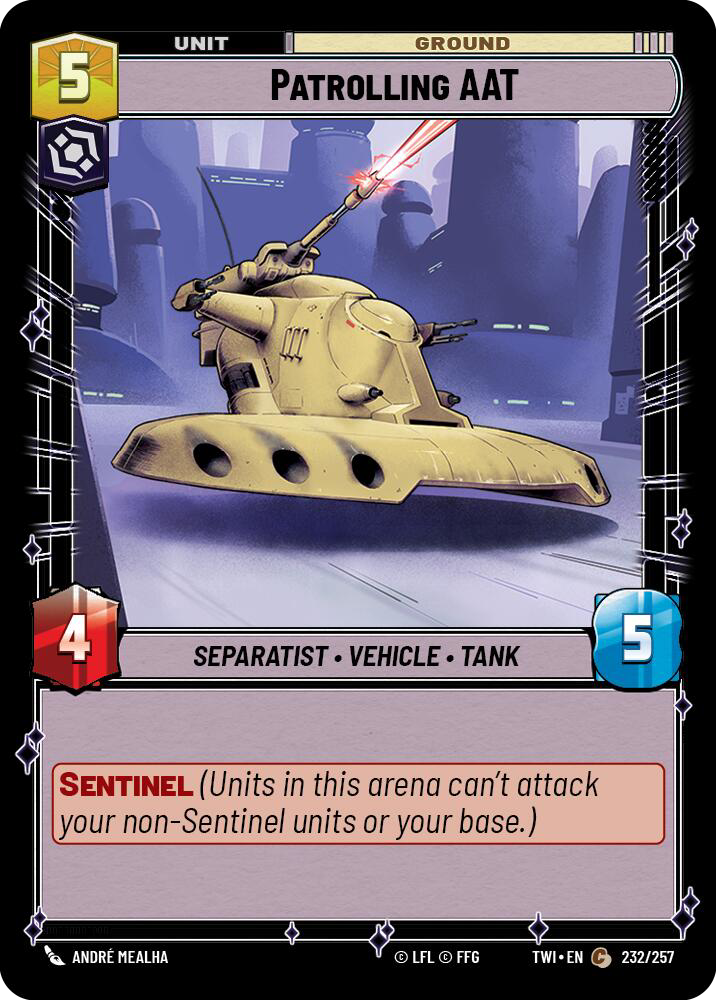 PATROLLING AAT - Unlimited Twilight of the Republic