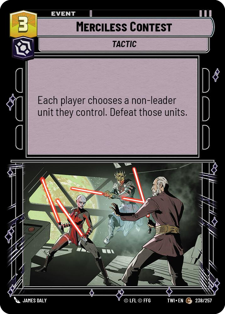 MERCILESS CONTEST - Unlimited Twilight of the Republic