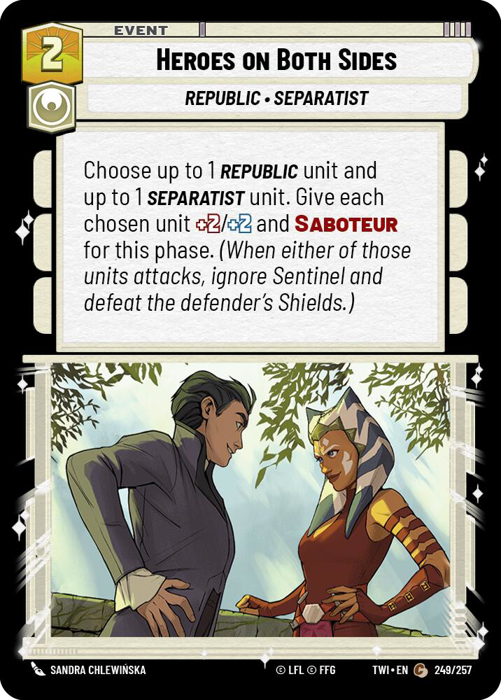 HEROES ON BOTH SIDES - Unlimited Twilight of the Republic