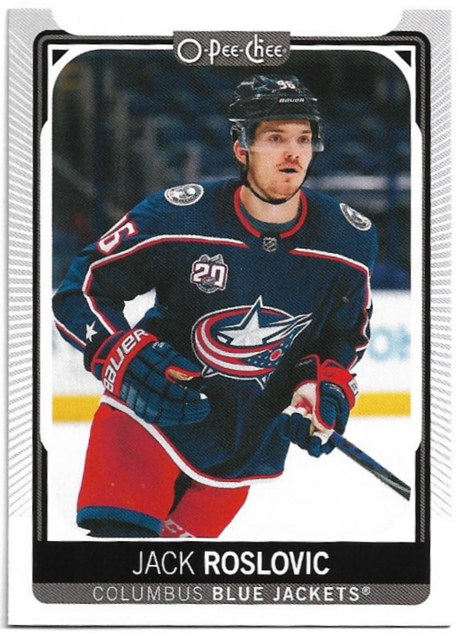 JACK ROSLOVIC 21-22 UD O-Pee-Chee OPC