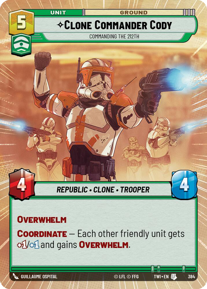 Hyperspace - CLONE COMMANDER CODY - Unlimited Twilight of the Republic
