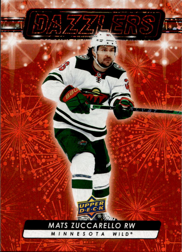 Dazzlers Orange MATS ZUCCARELLO 23-24 UD Series 2