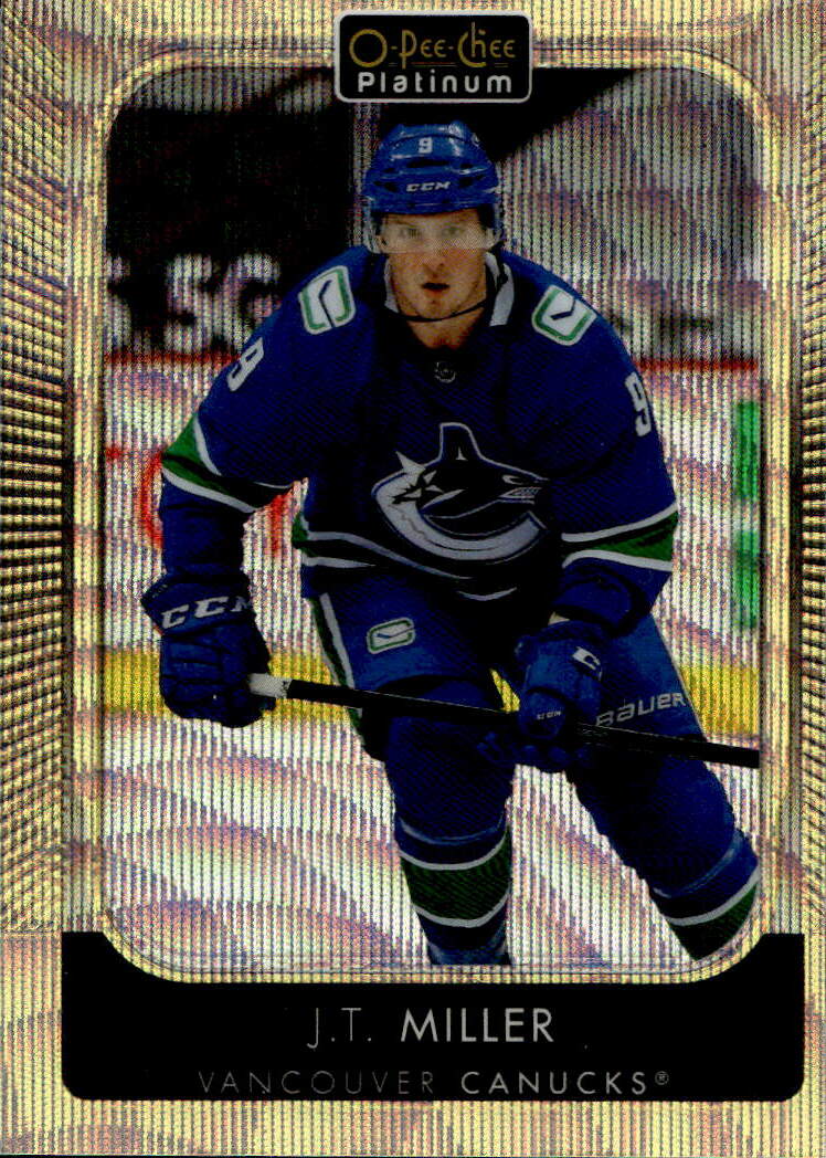 Neon Yellow Surge J.T. MILLER 21-22 UD O-Pee-Chee OPC Platinum