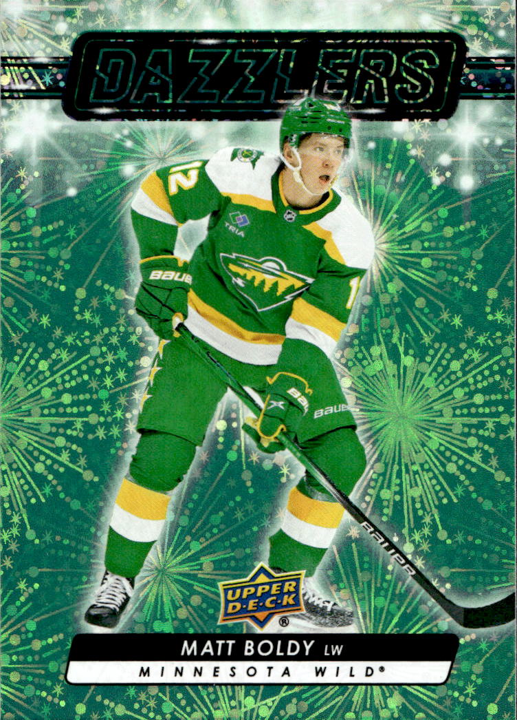 Dazzlers Green MATT BOLDY 23-24 UD Extended Series