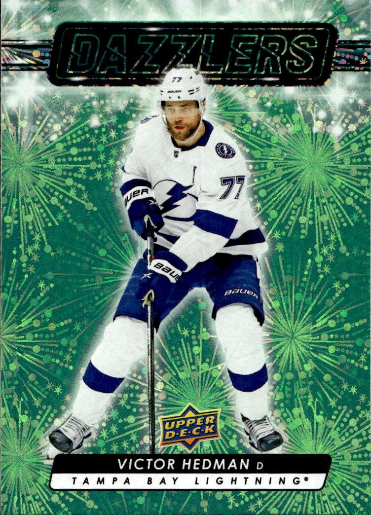 Dazzlers Green VICTOR HEDMAN 23-24 UD Extended Series