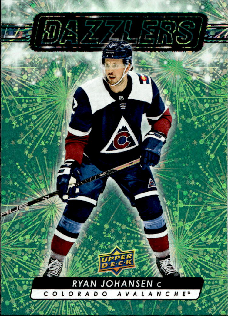 Dazzlers Green RYAN JOHANSEN 23-24 UD Extended Series