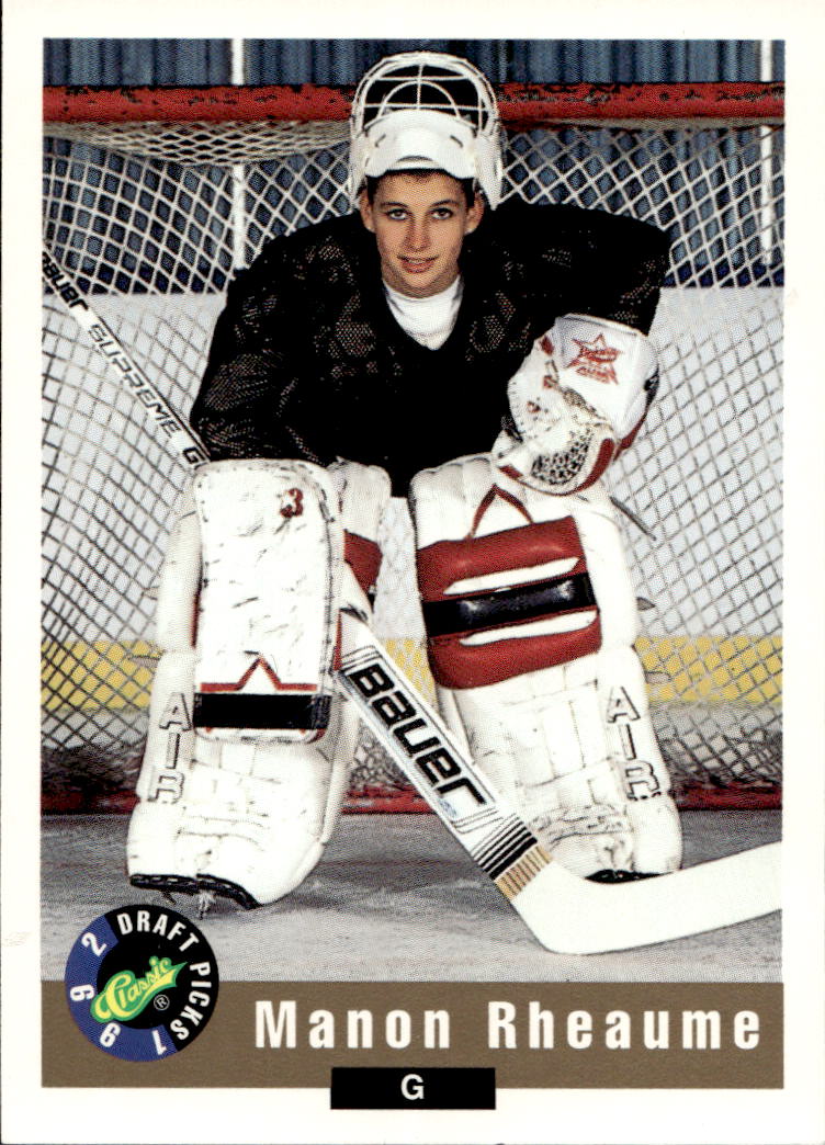 MANON RHEAUME 1992 Classic Draft Picks