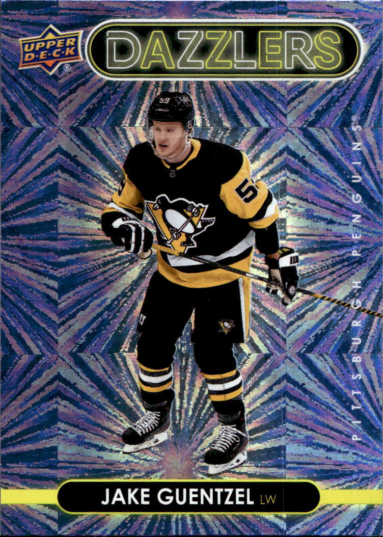 Dazzlers Purple JAKE GUENTZEL 21-22 UD Series 1