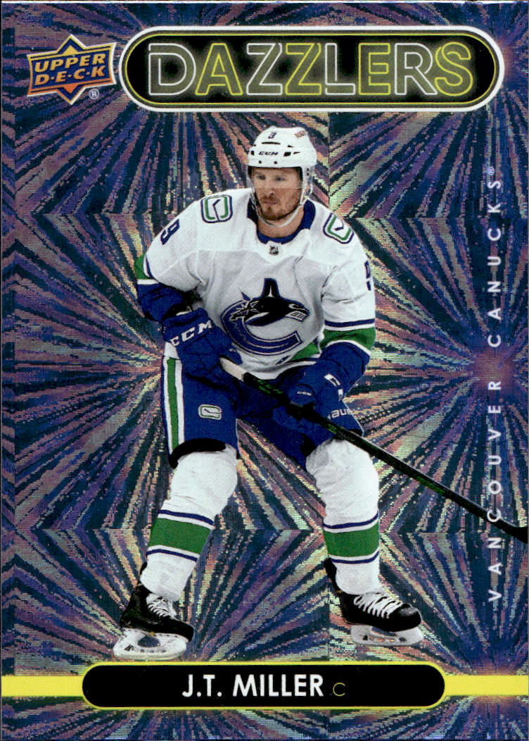 Dazzlers Purple J.T. MILLER 21-22 UD Series 1