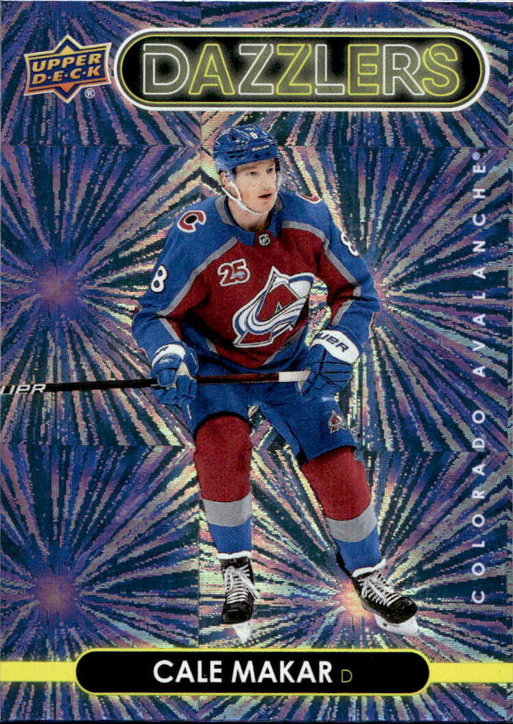 Dazzlers Purple CALE MAKAR 21-22 UD Series 1