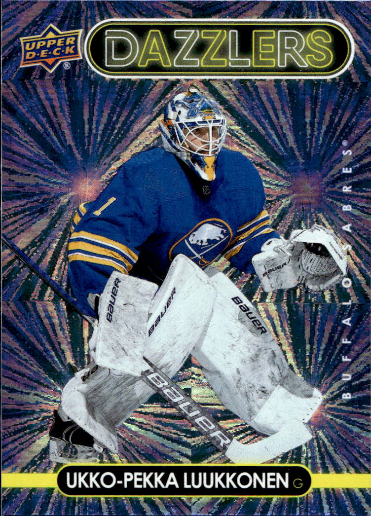 Rookie Dazzlers Purple UKKO-PEKKA LUUKKONEN 21-22 UD Series 1
