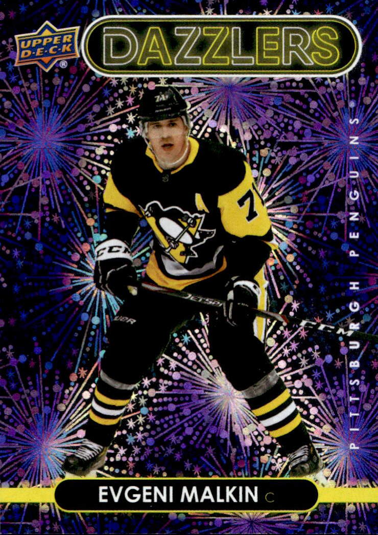 Dazzlers Purple EVGENI MALKIN 21-22 UD Series 2