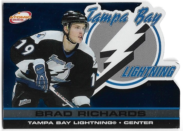 Die-Cut BRAD RICHARDS 01-02 Pacific Atomic