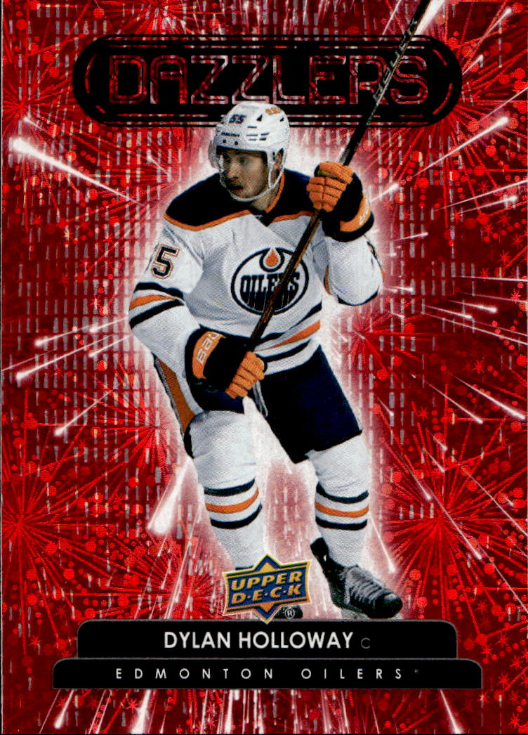 Rookie Dazzlers Red DYLAN HOLLOWAY 22-23 UD Series 2