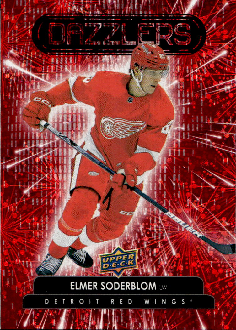 Rookie Dazzlers Red ELMER SODERBLOM 22-23 UD Series 2