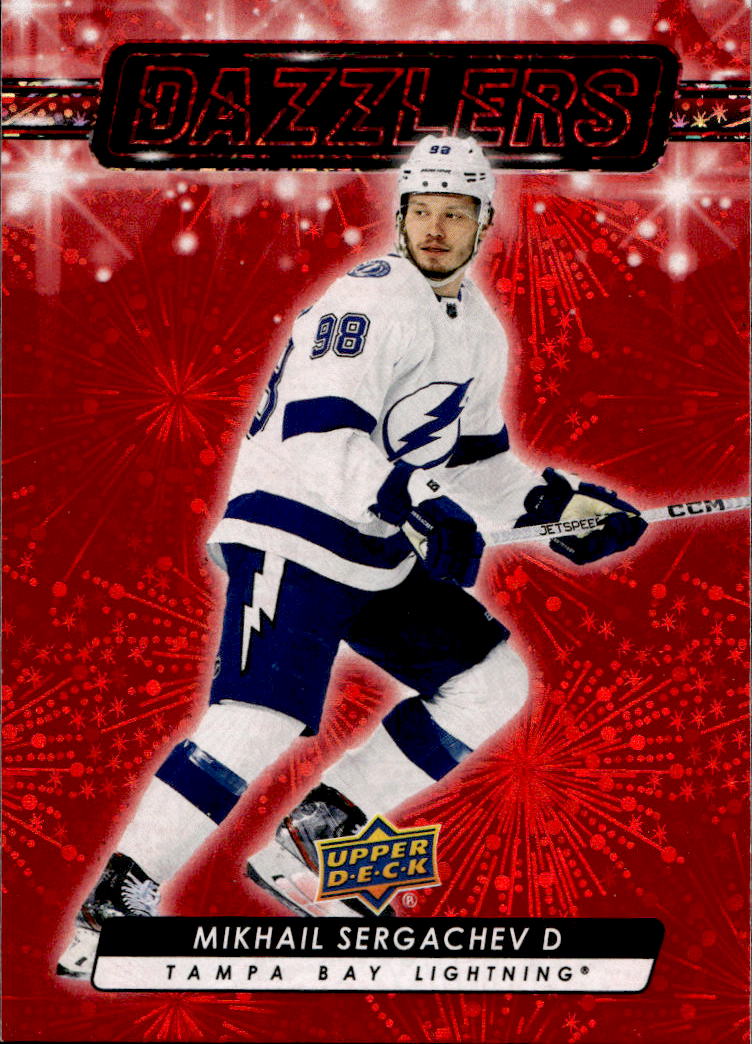 Dazzlers Red MIKHAIL SERGACHEV 23-24 UD Series 2