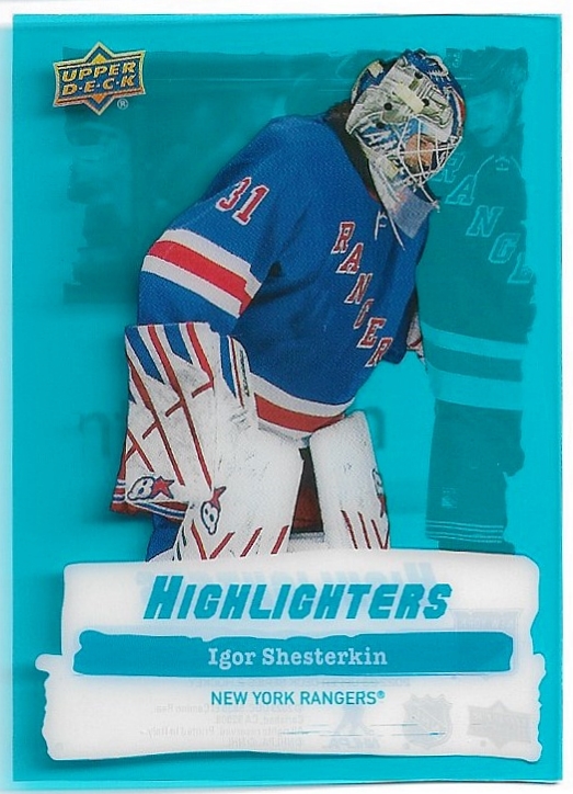 Blue Highlighters IGOR SHESTERKIN 22-23 UD Series 2
