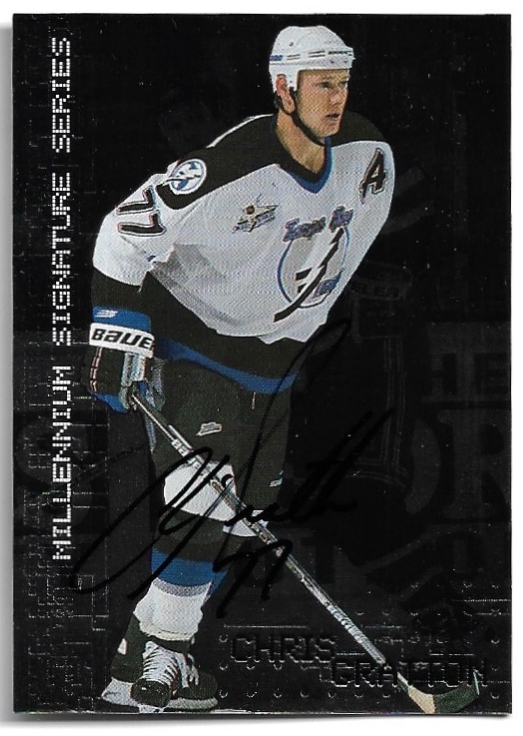 Auto Millennium Signature CHRIS GRATTON 99-00 In The Game Be A Player