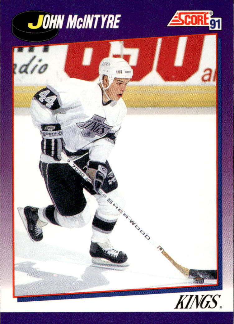 JOHN MCINTYRE 91-92 Score American