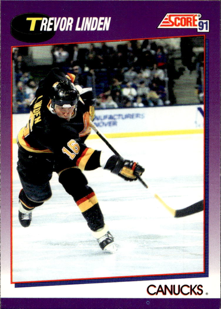 TREVOR LINDEN 91-92 Score American