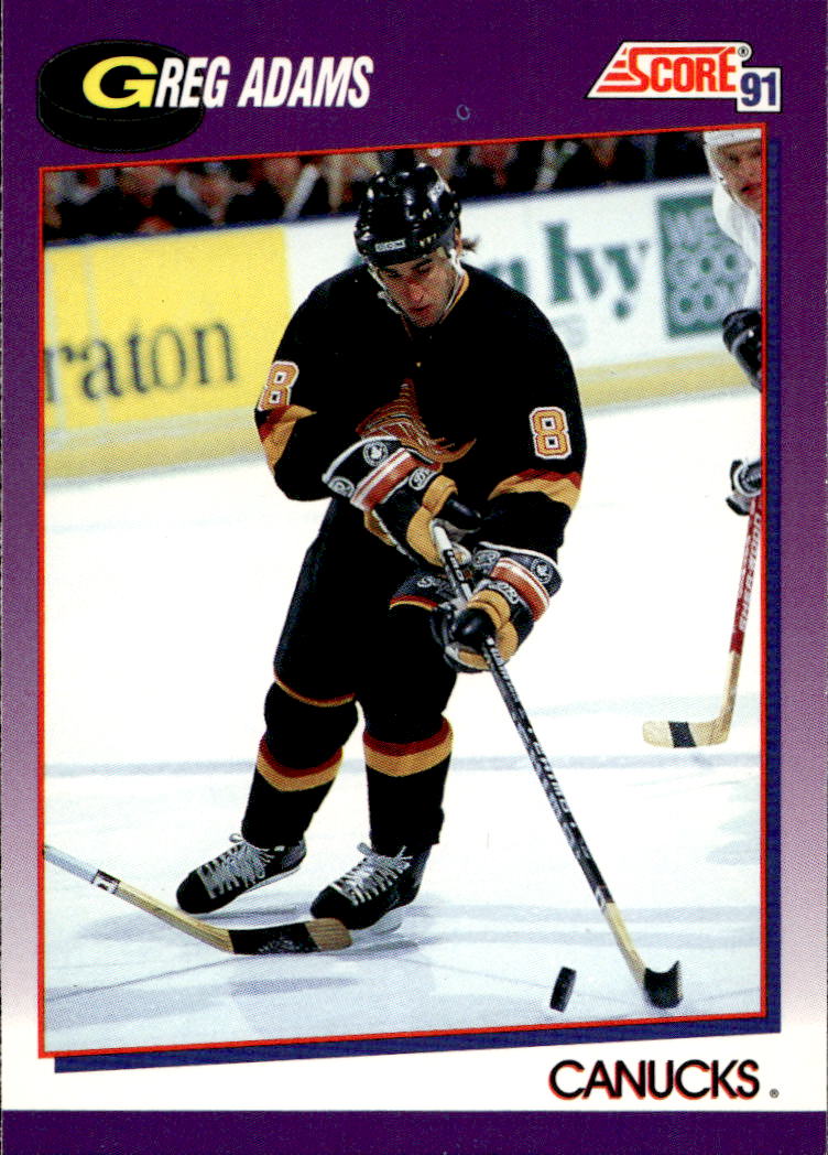 GREG ADAMS 91-92 Score American