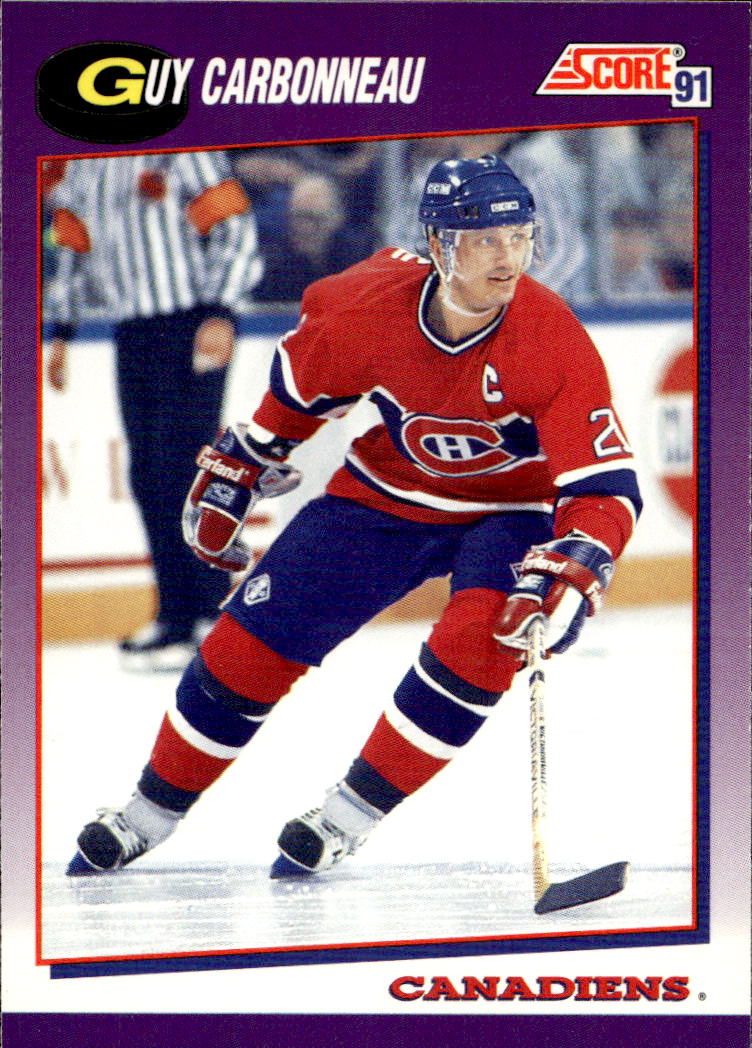 GUY CARBONNEAU 91-92 Score American