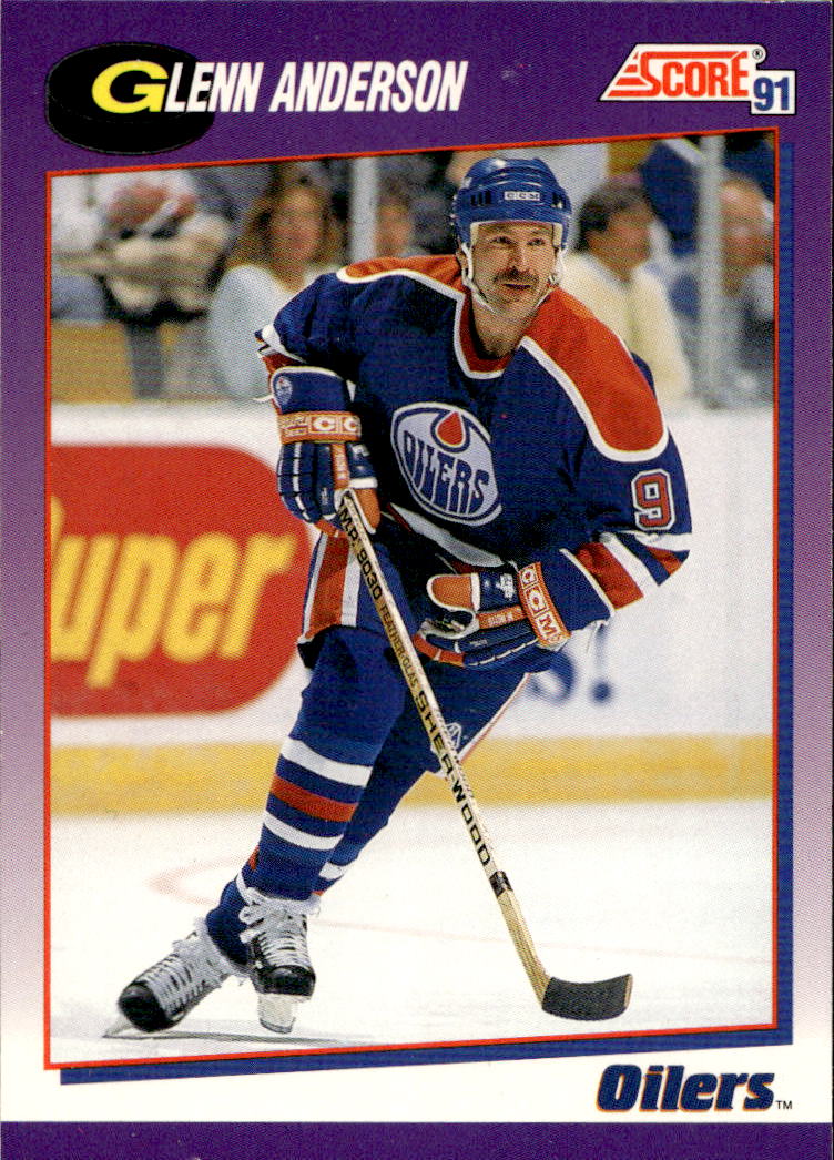GLENN ANDERSON 91-92 Score American