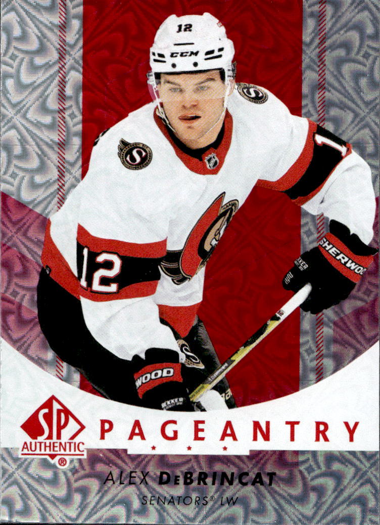 Red Pageantry ALEX DEBRINCAT 22-23 UD SP Authentic