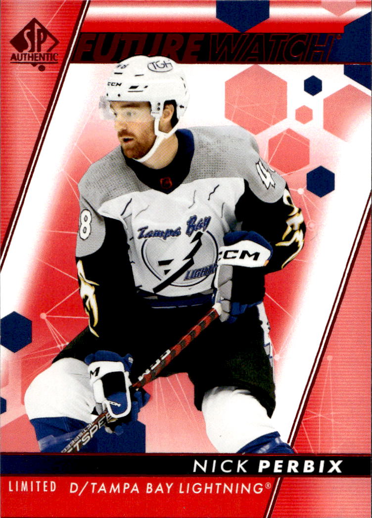 Rookie Limited Red Future Watch NICK PERBIX 22-23 UD SP Authentic