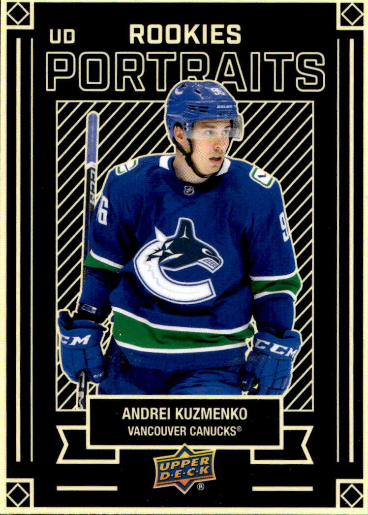 Rookie UD Portraits ANDREI KUZMENKO 22-23 UD Series 2