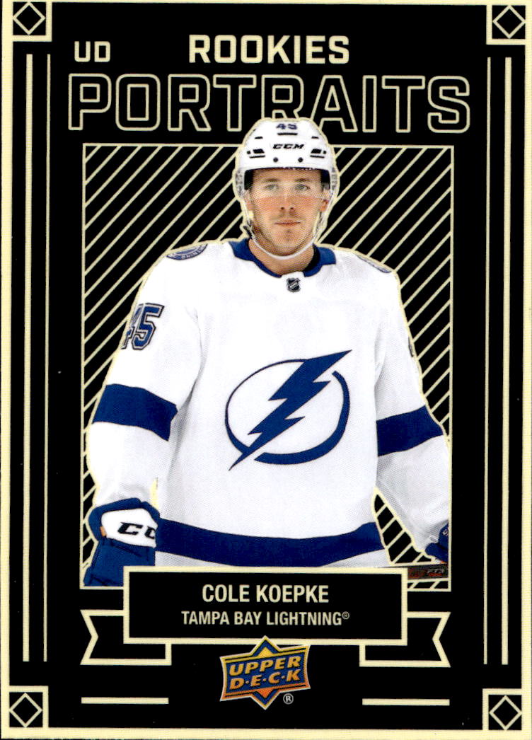 Rookie UD Portraits COLE KOEPKE 22-23 UD Series 2