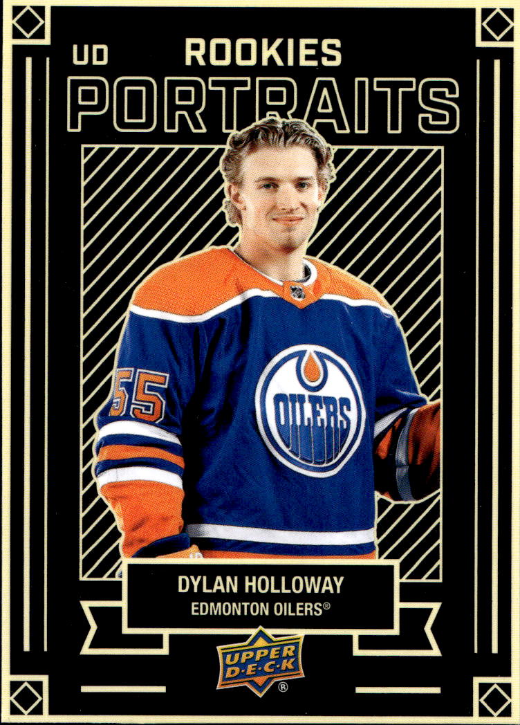 Rookie UD Portraits DYLAN HOLLOWAY 22-23 UD Series 2