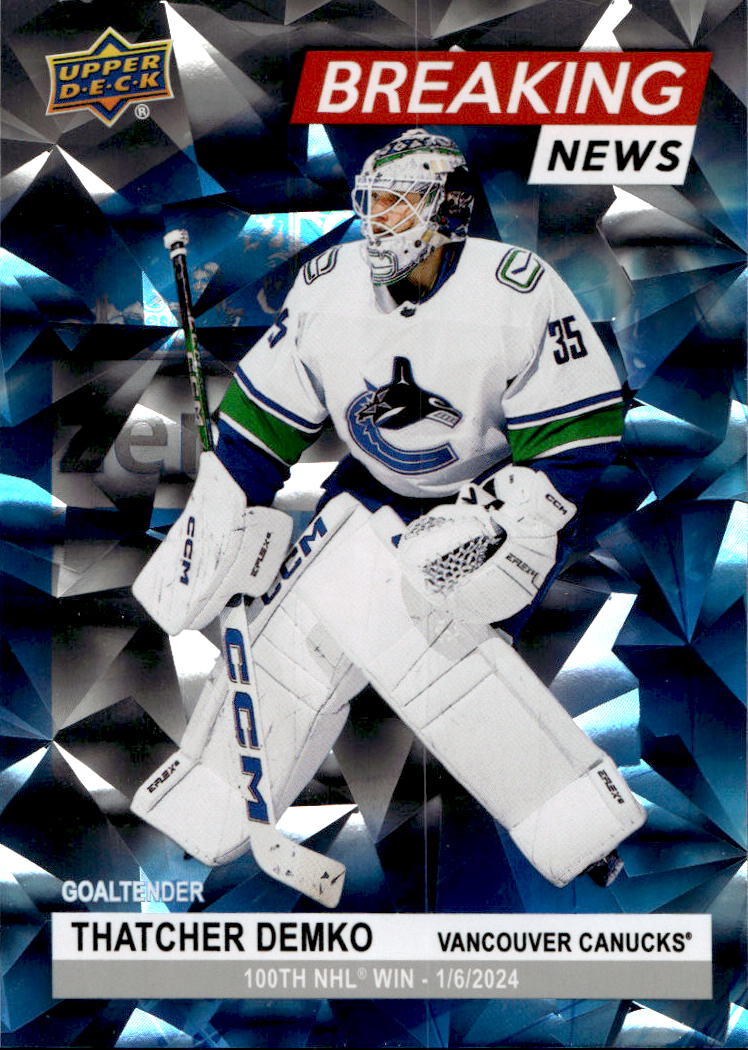 Breaking News THATCHER DEMKO 24-25 UD Series 1