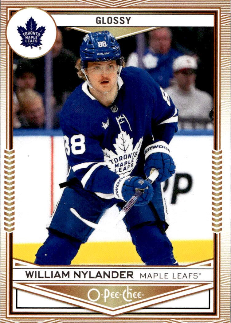 O-Pee-Chee Glossy WILLIAM NYLANDER 24-25 UD Series 1