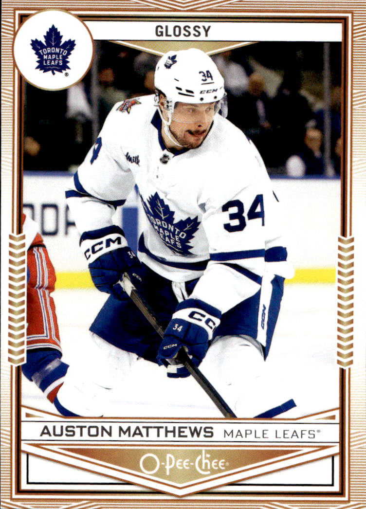 O-Pee-Chee Glossy AUSTON MATTHEWS 24-25 UD Series 1