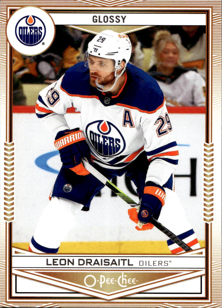 O-Pee-Chee Glossy LEON DRAISAITL 24-25 UD Series 1