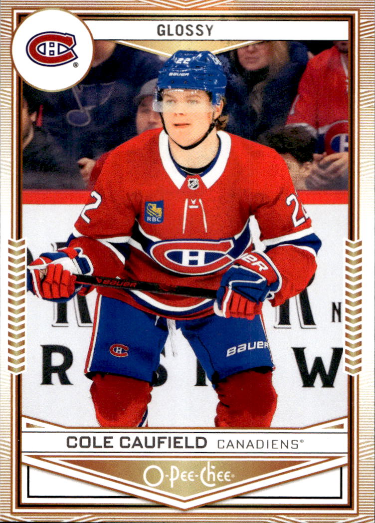 O-Pee-Chee Glossy COLE CAUFIELD 24-25 UD Series 1