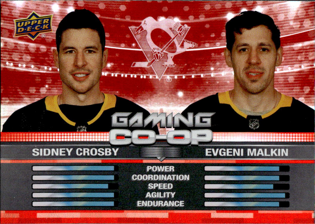 Gaming CO-OP SIDNEY CROSBY/EVGENI MALKIN 24-25 UD Series 1