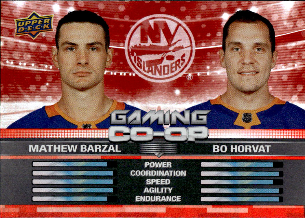 Gaming CO-OP MATHEW BARZAL/BO HORVAT 24-25 UD Series 1