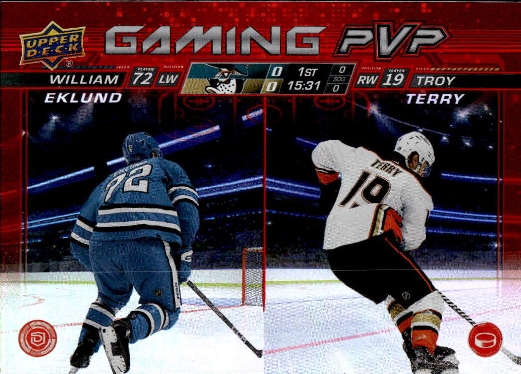 Gaming PVP WILLIAM EKLUND/TROY TERRY 24-25 UD Series 1