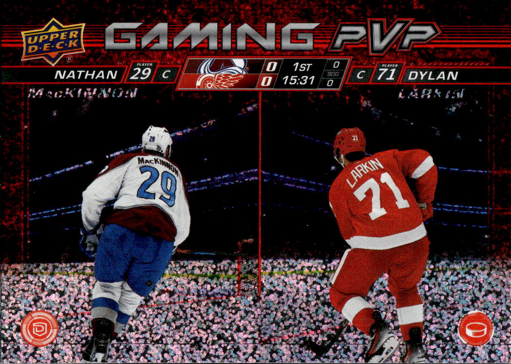 Speckle Gaming PVP NATHAN MACKINNON/DYLAN LARKIN 24-25 UD Series 1