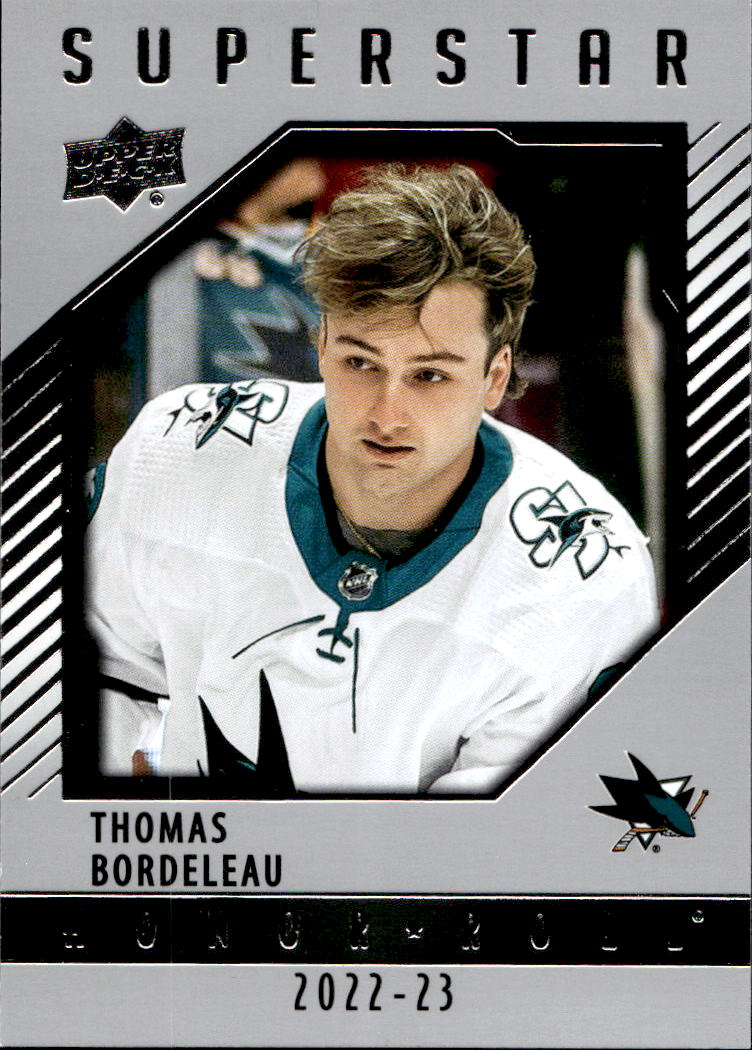 Rookie Honor Roll THOMAS BORDELEAU 22-23 UD Series 2