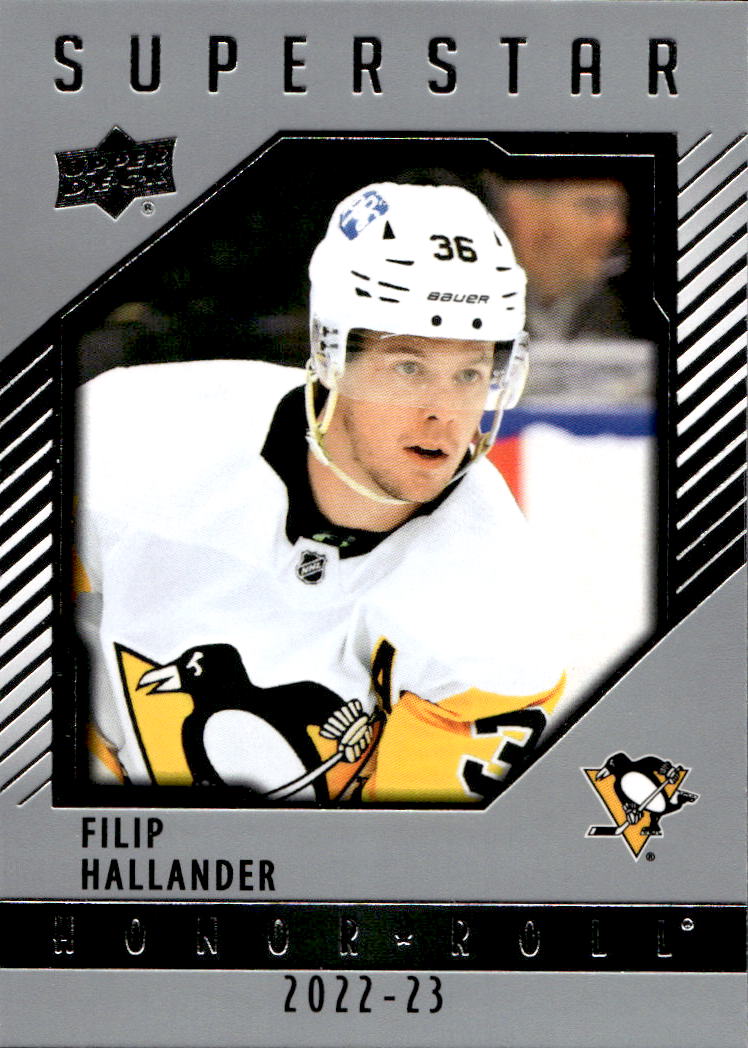 Rookie Honor Roll FILIP HALLANDER 22-23 UD Series 2