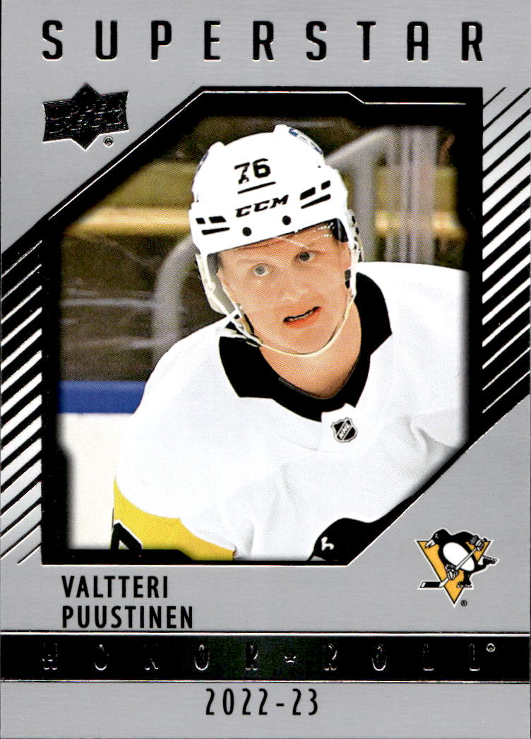 Rookie Honor Roll VALTTERI PUUSTINEN 22-23 UD Series 2
