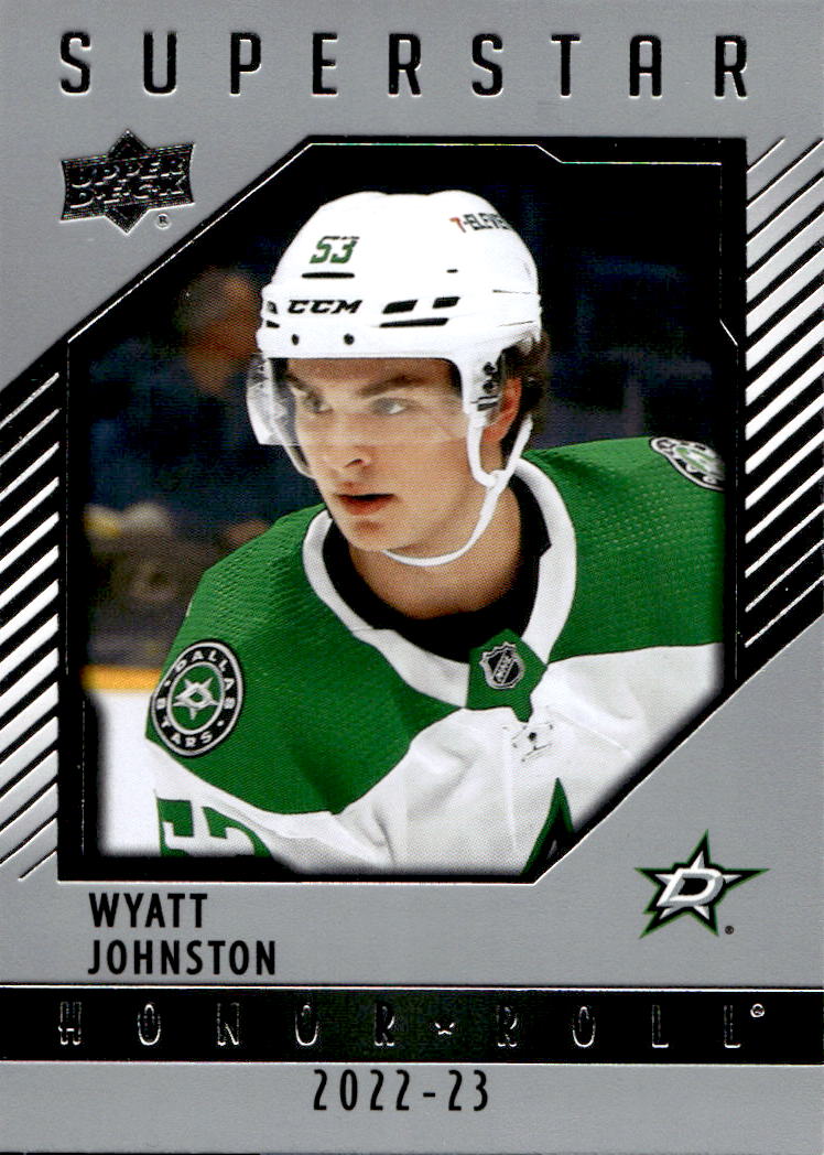 Rookie Honor Roll WYATT JOHNSTON 22-23 UD Series 2