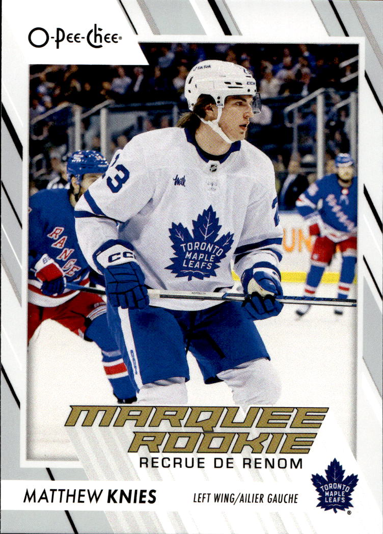 Marquee Rookie MATTHEW KNIES 23-24 UD O-Pee-Chee OPC