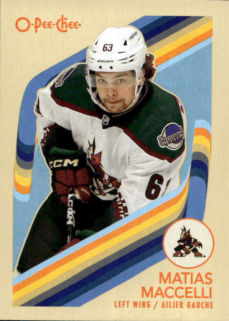 Retro MATIAS MACCELLI 23-24 UD O-Pee-Chee OPC