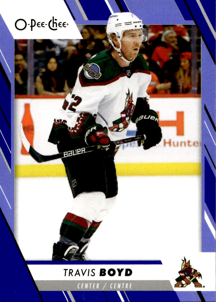 Blue Border TRAVIS BOYD 23-24 UD O-Pee-Chee OPC