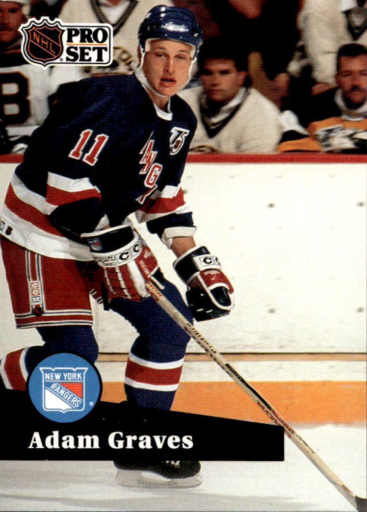 ADAM GRAVES 91-92 Pro Set